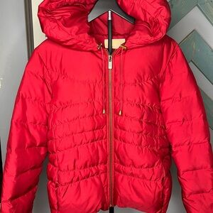 COPY - Red Michael Kors puffer coat
